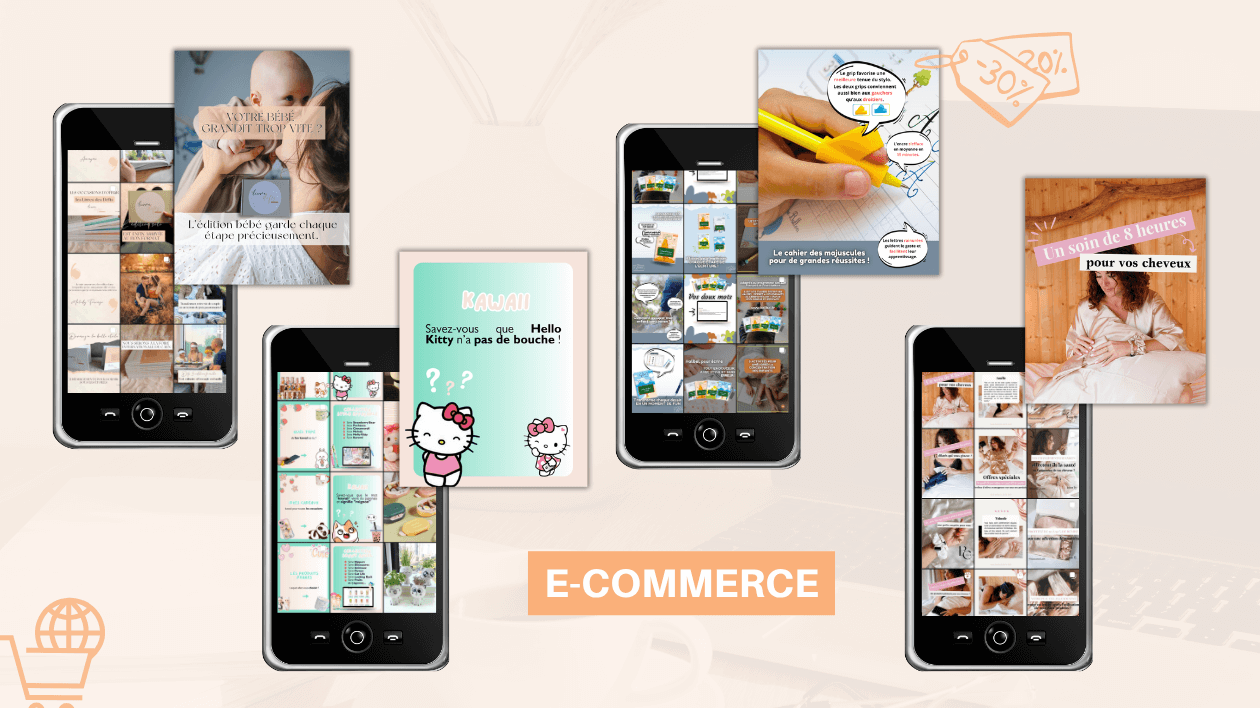 Exemple gestion réseaux sociaux